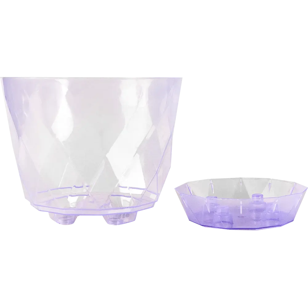 IDI LAND Laurel — сиреневый пластиковый горшок для цветов 1.3 л 89338167 STLM-0965630 - Вид №1