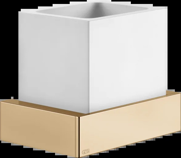 Держатель стакана 20807 735 Gessi Inverso ТЕПЛАЯ БРОНЗА PVD