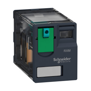 RXM2AB1BD РЕЛЕ 2 CO 24В ПОСТ ТОКА Schneider Electric Компоненты управления