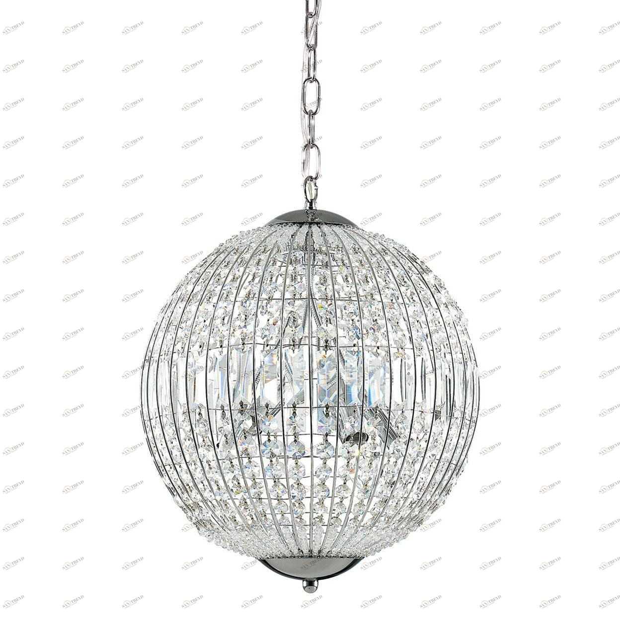 Подвесной светильник Ideal Lux Luxor SP6 IDEAL LUX ДИЗАЙНЕРСКИЕ, LUXOR 072682 Хром 