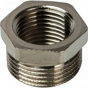 Футорка НВ 3/4х1/2" никель STOUT