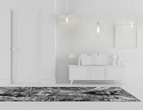 Mineheart Прямоугольный коврик из полиамида с рисунком Sanctuary skull sun-id-1488764 - Вид №1