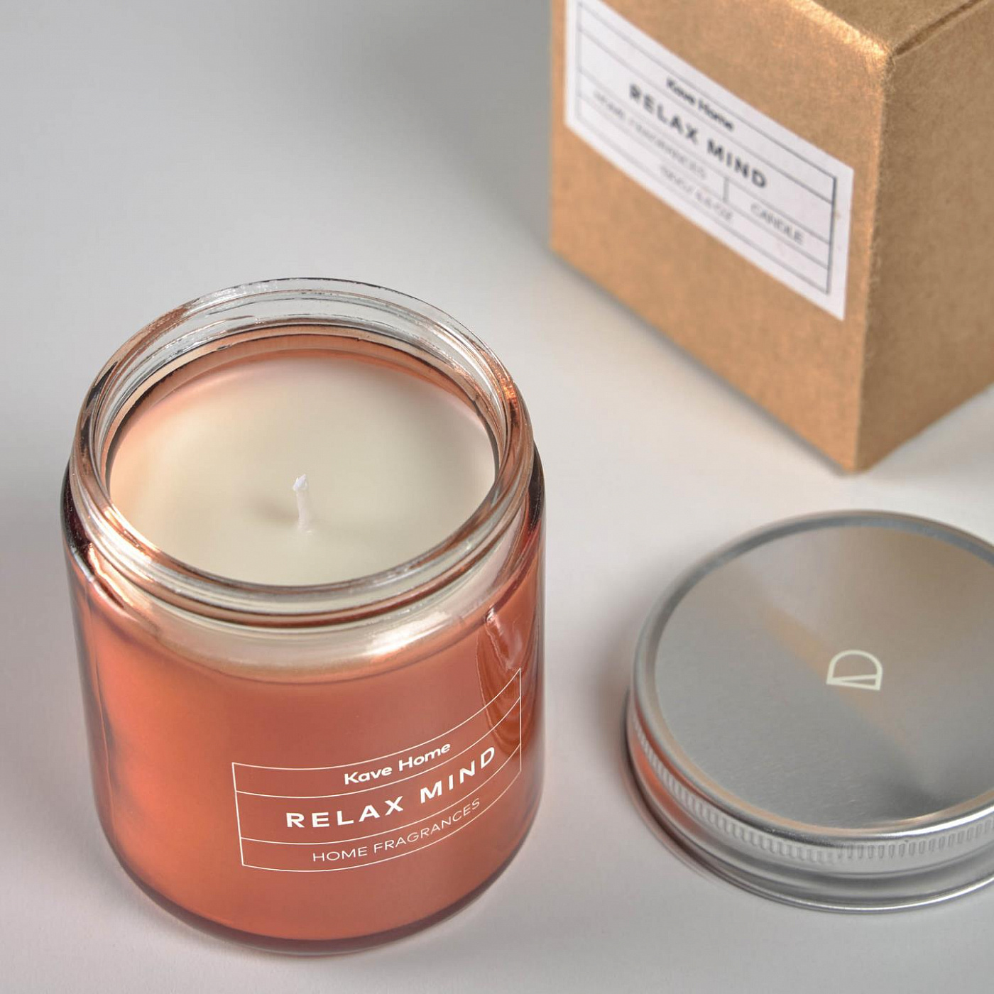 090840 Ароматическая свеча Relax Mind La Forma "Relax mind"  - Вид №1