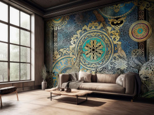 Обои с рисунком