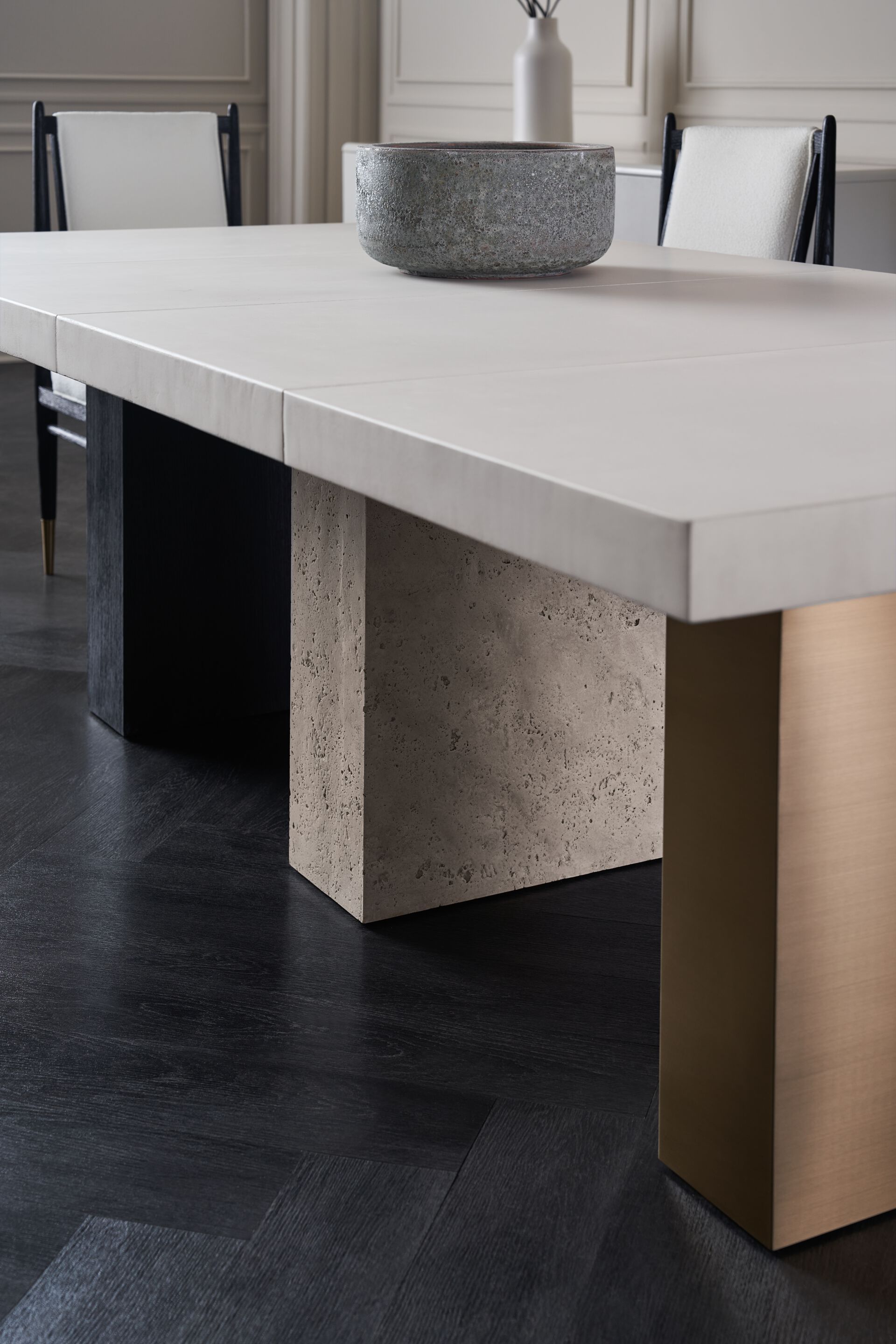 Квадратный выдвижной стол из дуба Caracole Unity ARCH-00078427 - Вид №4