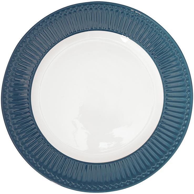 Блюдо Alice ocean blue 27 см Greengate STWDINAALI2406