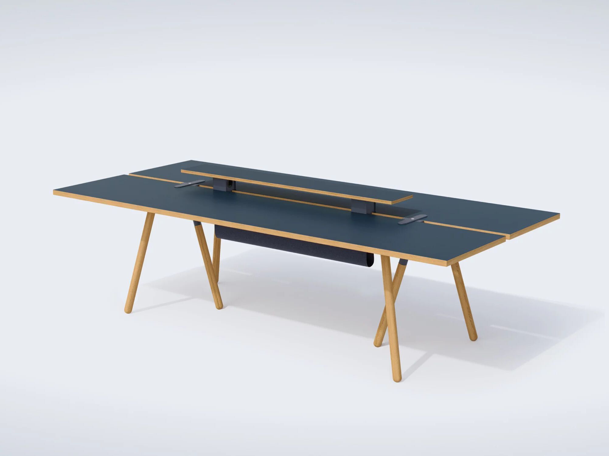 Прямоугольный стол с полкой Intuit by Softrend Flow ARCH-00107931 - Вид №1