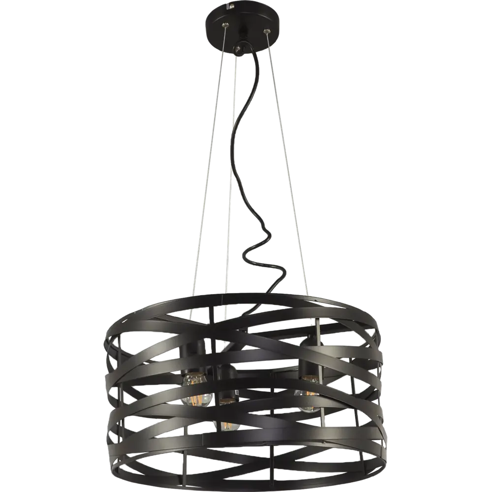 Подвесной светильник OPHELIA 3хЕ27х40W TL1168-3H1 черный Toplight STLM-2135619