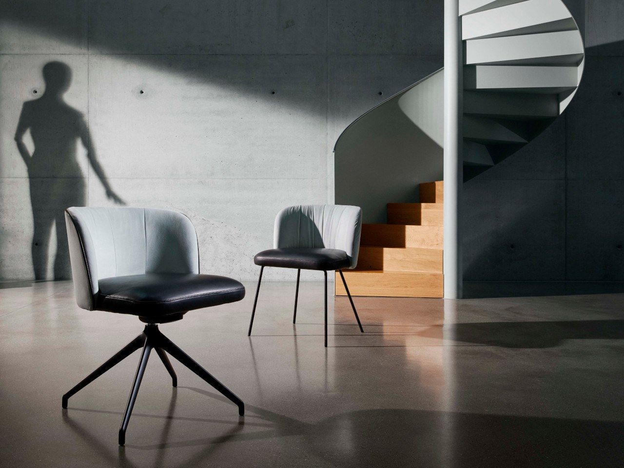 Мягкое вращающееся кресло KFF Линия Gaia ARCH-00119196 - Вид №6