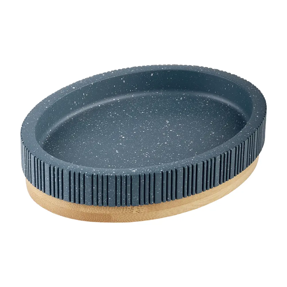 Мыльница Verran Sirius в синем цвете — стильный аксессуар для современной ванной 89384122 STLM-1563434