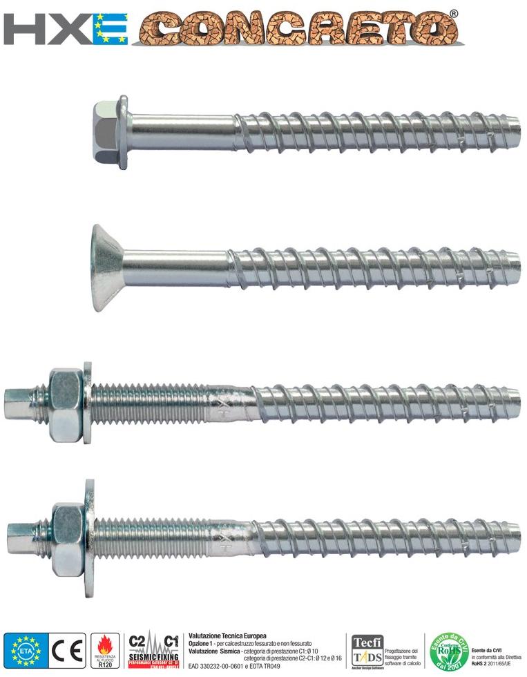 TECFI Стальной шуруп для бетона sun-id-1466311 - Вид №3