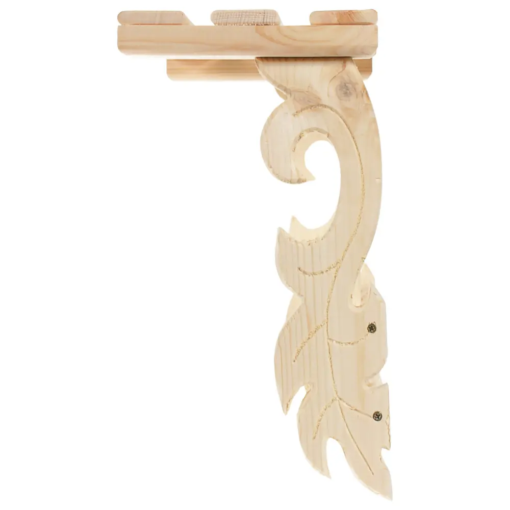 Полка для ванной комнаты с 3 крючками ДОКТОР БАНЯ STLM-2203529 - Вид №1