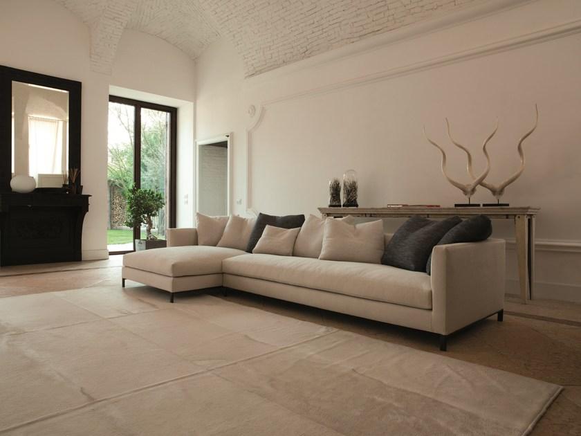 Verzelloni Секционный диван со съемным чехлом из ткани Hampton sun-id-1511617 - Вид №5