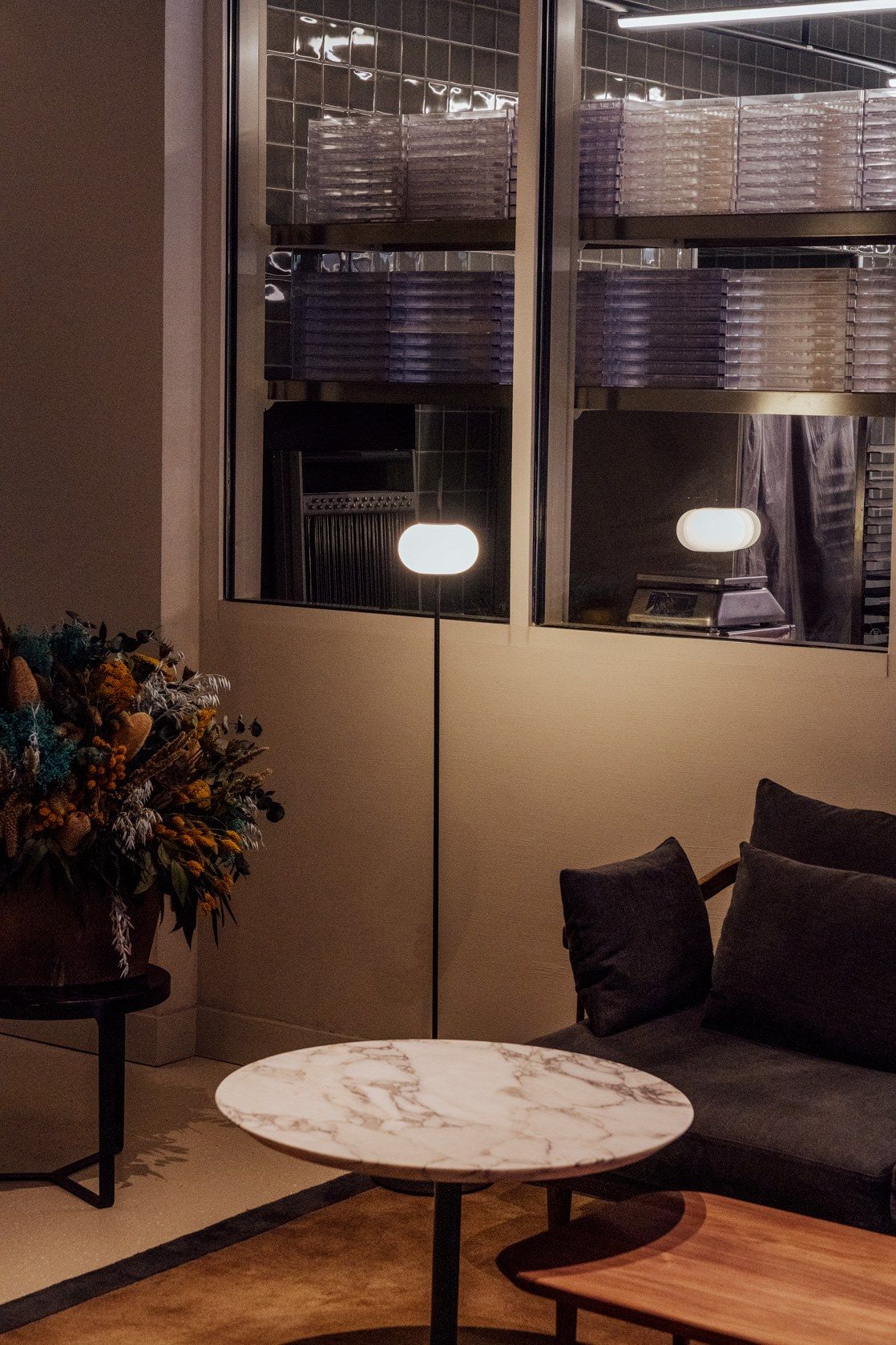 Торшер из стали и стекла Milan Iluminacion Astros ARCH-00127804 - Вид №1