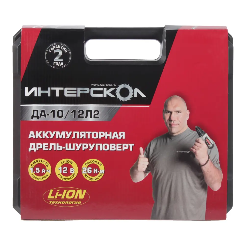 Шуруповерт Интерскол Li-ion 10.8 В, 1.5 Ач STLM-2027336 - Вид №4
