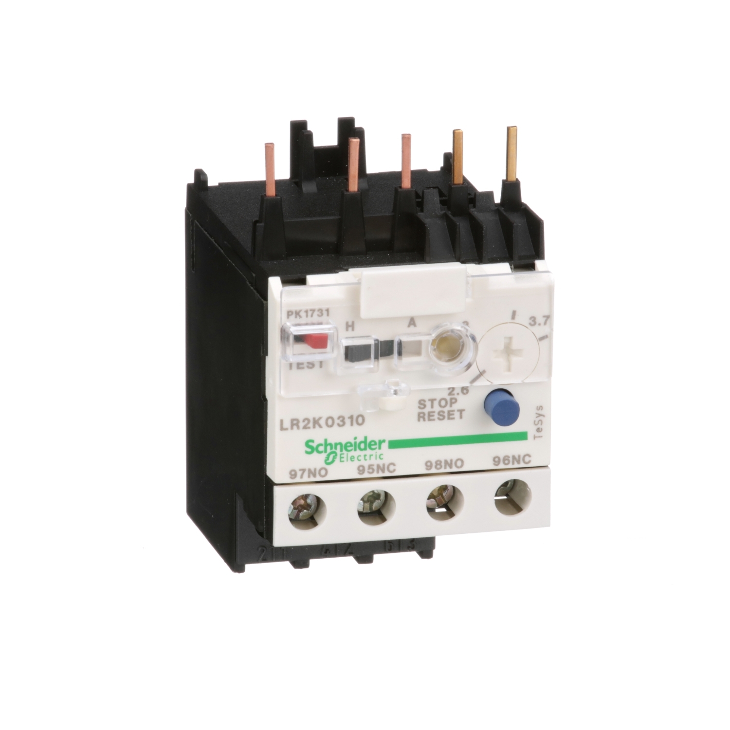 LR2K0310 Реле перегрузки тепловое K 2,6-3,7А, класс 10A Schneider Electric TeSys 