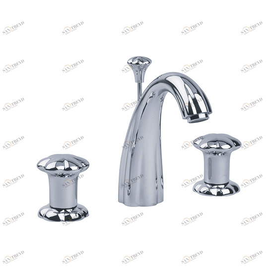 Смеситель для раковины на три отверстия ½" JOERGER Florale 600.30.300.000