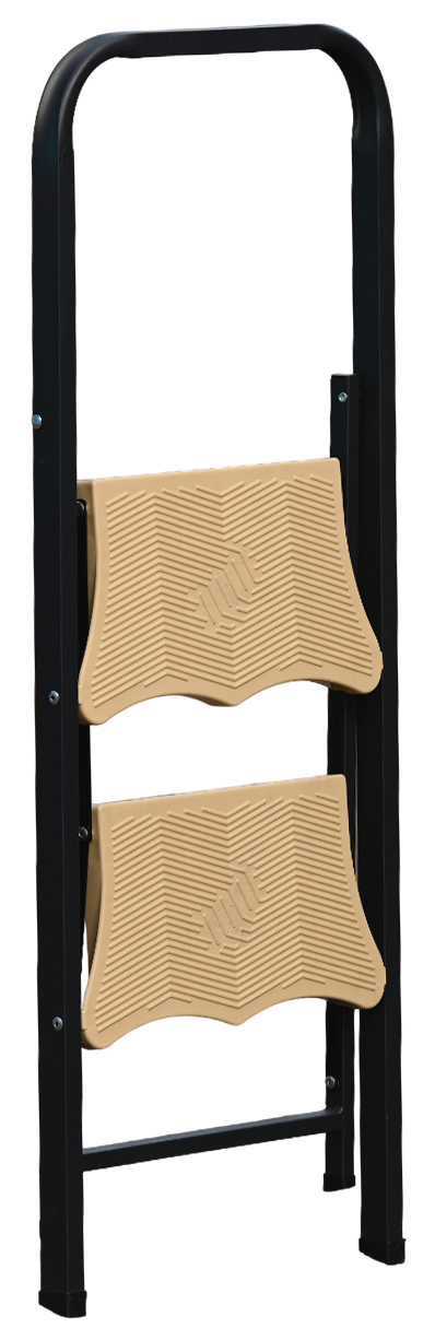 Стремянка c широкими пластиковыми ступенями MKP 802 ALUMET  - Вид №6