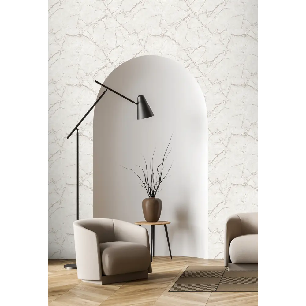 Обои флизелиновые Solo Grace светло-бежевые 1.06 м 201605 STLM-2064996 - Вид №2