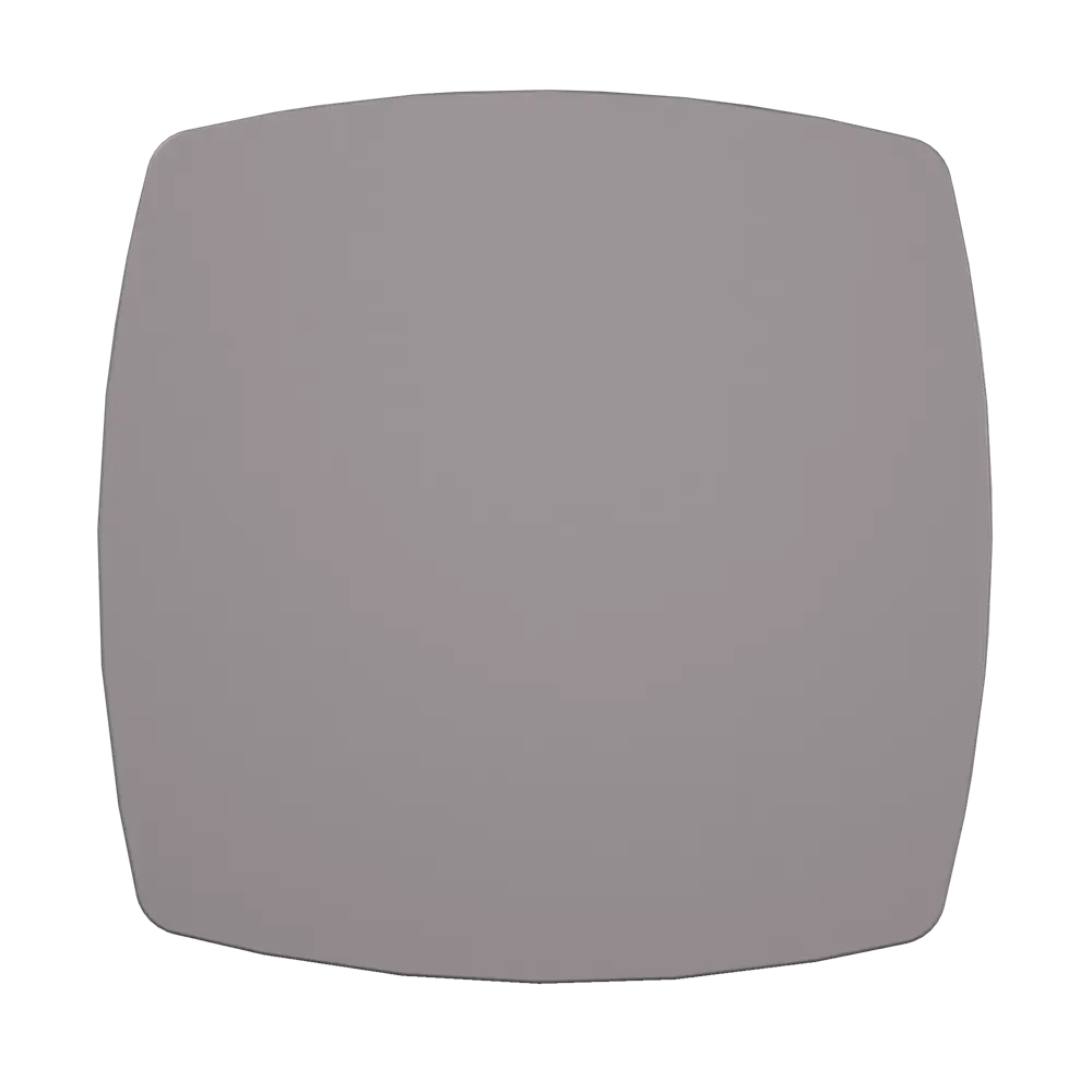 Сиденье для табурета Гавр Delinia 36.5x36.5x1.8 см жёсткое цвет графит STLM-2031201 - Вид №1