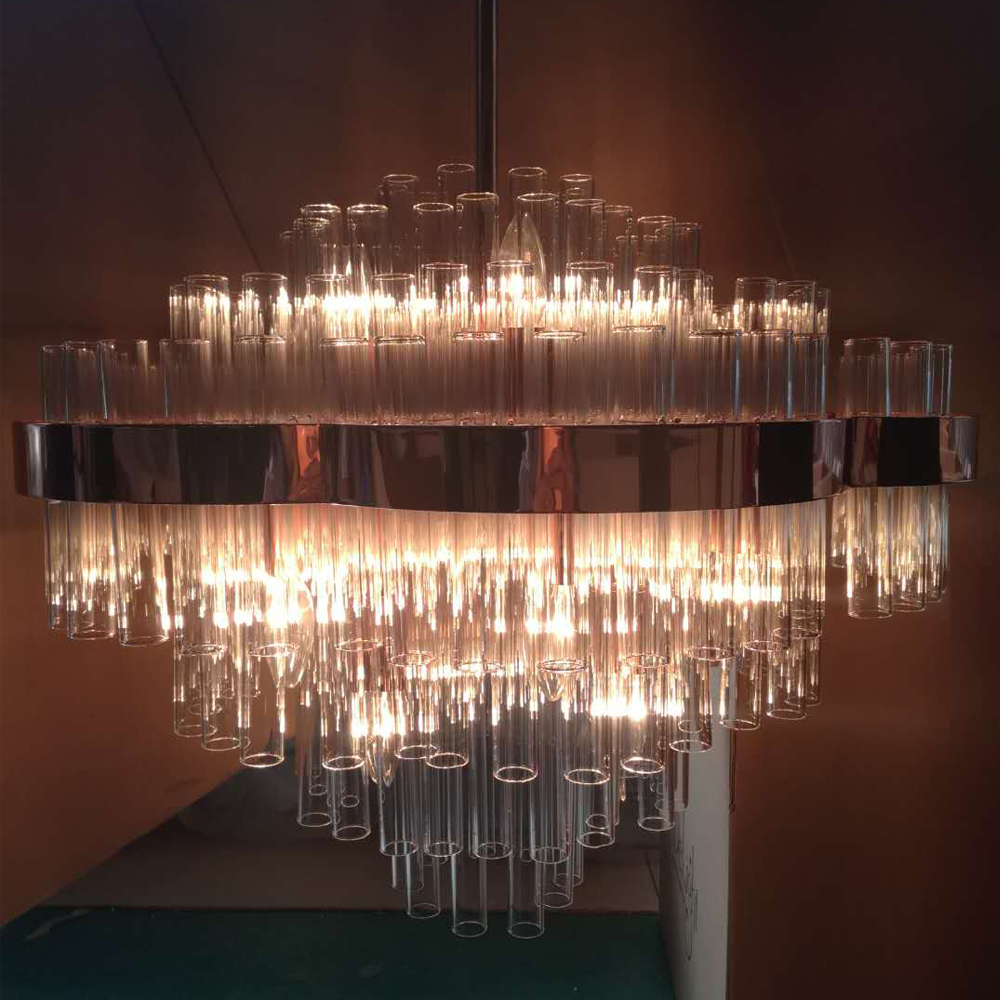 Люстра Chemistry rose gold от Delight Collection золото GP15071-L RG DELIGHT COLLECTION ДИЗАЙНЕРСКИЕ 247071 Золотой  - Вид №1