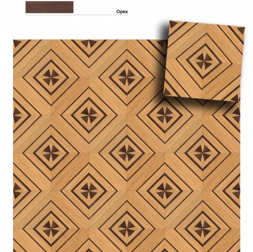 Художественный паркет Da Vinci Щитовой 26-538 Дуб (Гладкая) 500х500 мм 26010538 - Вид №1