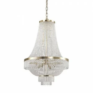 Подвесная люстра Ideal Lux Augustus SP12 Oro IDEAL LUX ДИЗАЙНЕРСКИЕ, AUGUSTUS ORO 109221 Золотой