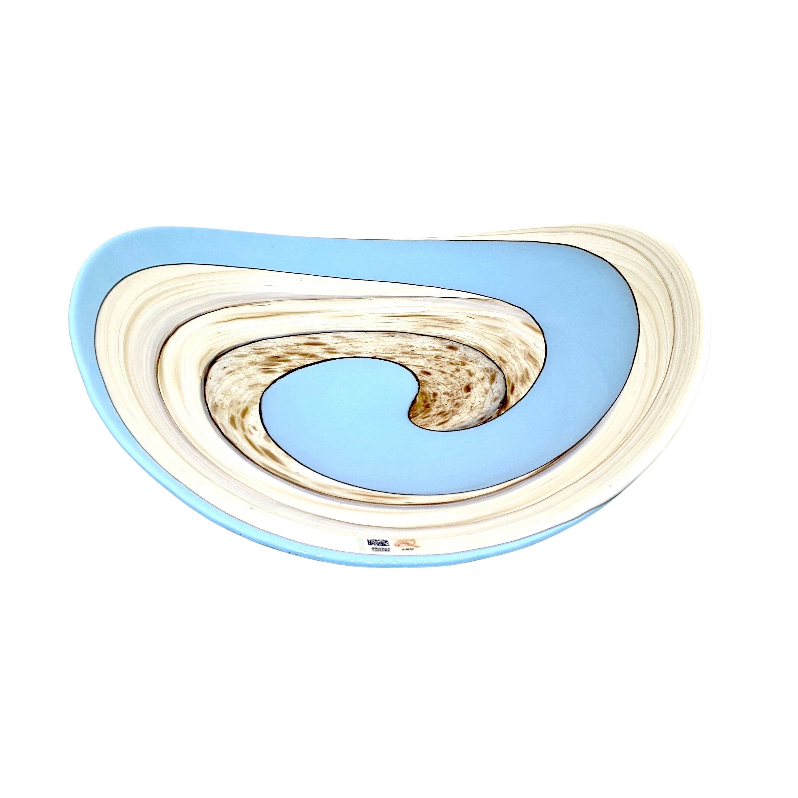 Тарелка для фруктов из муранского стекла ручной работы YourMurano Decorative Plates ARCH-00083524 - Вид №3