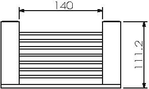 31060A Душевая полка подвесная цвет хром LANGBERGER VICO - Вид №3