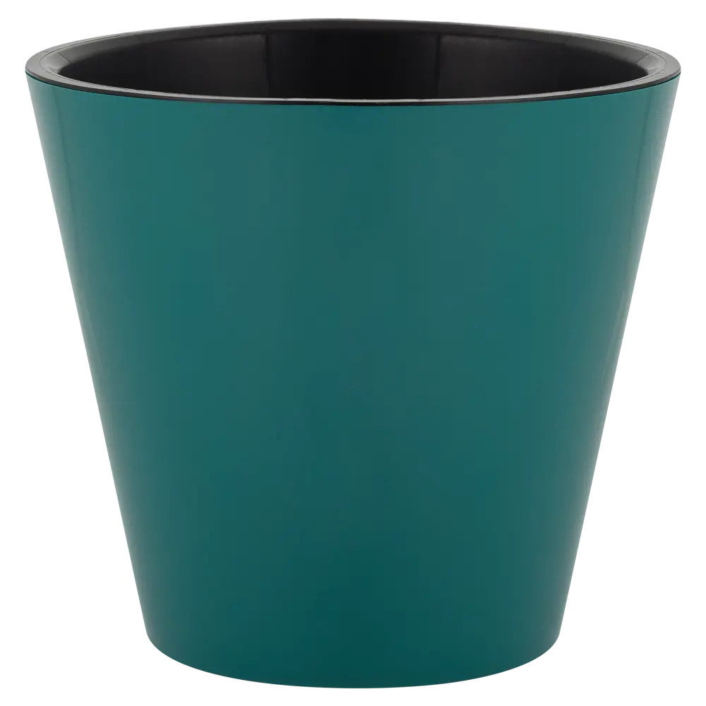 Горшок цветочный London ø23 h20.8 см v5 л пластик синий INGREEN STLM-2082408