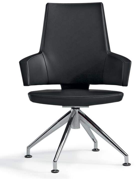 MASCAGNI Офисное кресло на эстакаде со средней спинкой Boss sun-id-1482349 - Вид №1