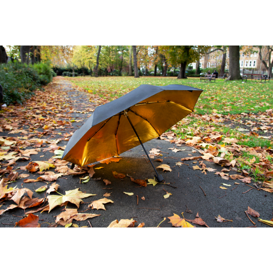 SK UMBRELLA3 Зонт black and gold Suck UK  - Вид №1