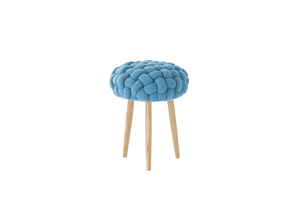 100582 Табуретка Blue GAN Knitted Stools - Вид №2