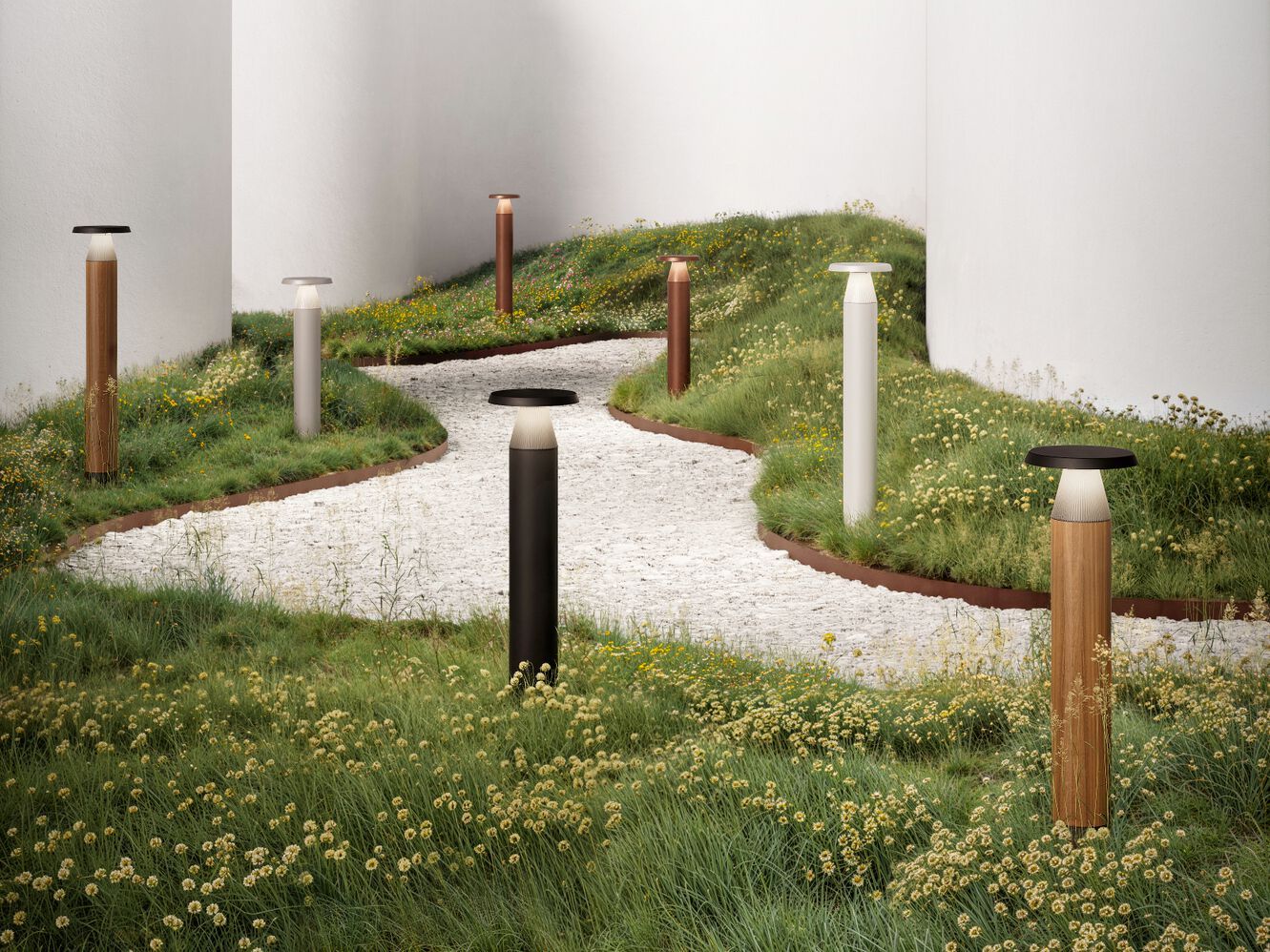 Алюминиевый светодиодный световой столб L&L Luce&Light OLO 1.0 ARCH-00144620 - Вид №6