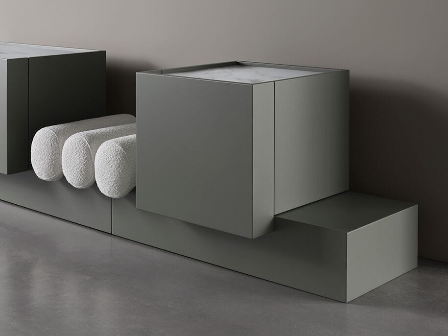 Секционный деревянный шкаф Meridiani VETRA ARCH-00018326 - Вид №1