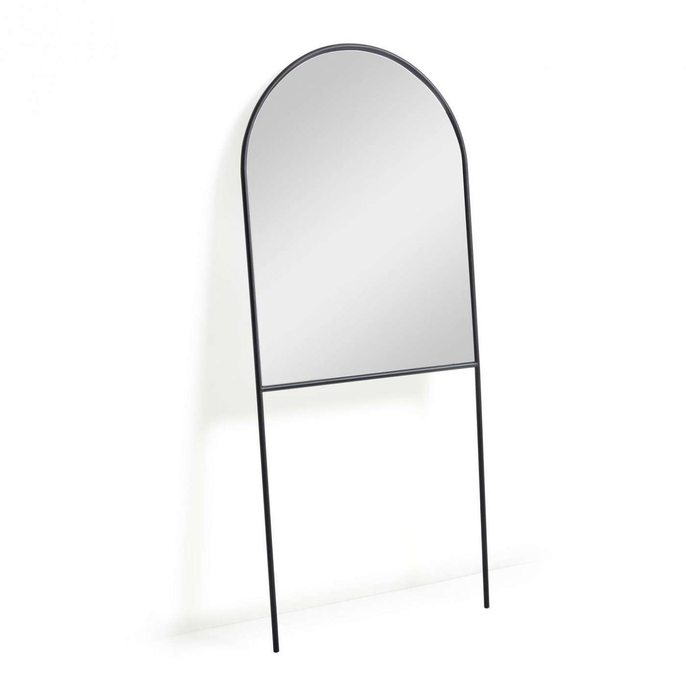 102142 Зеркало из черного металла 70 x 161 см La Forma Nazara  - Вид №2