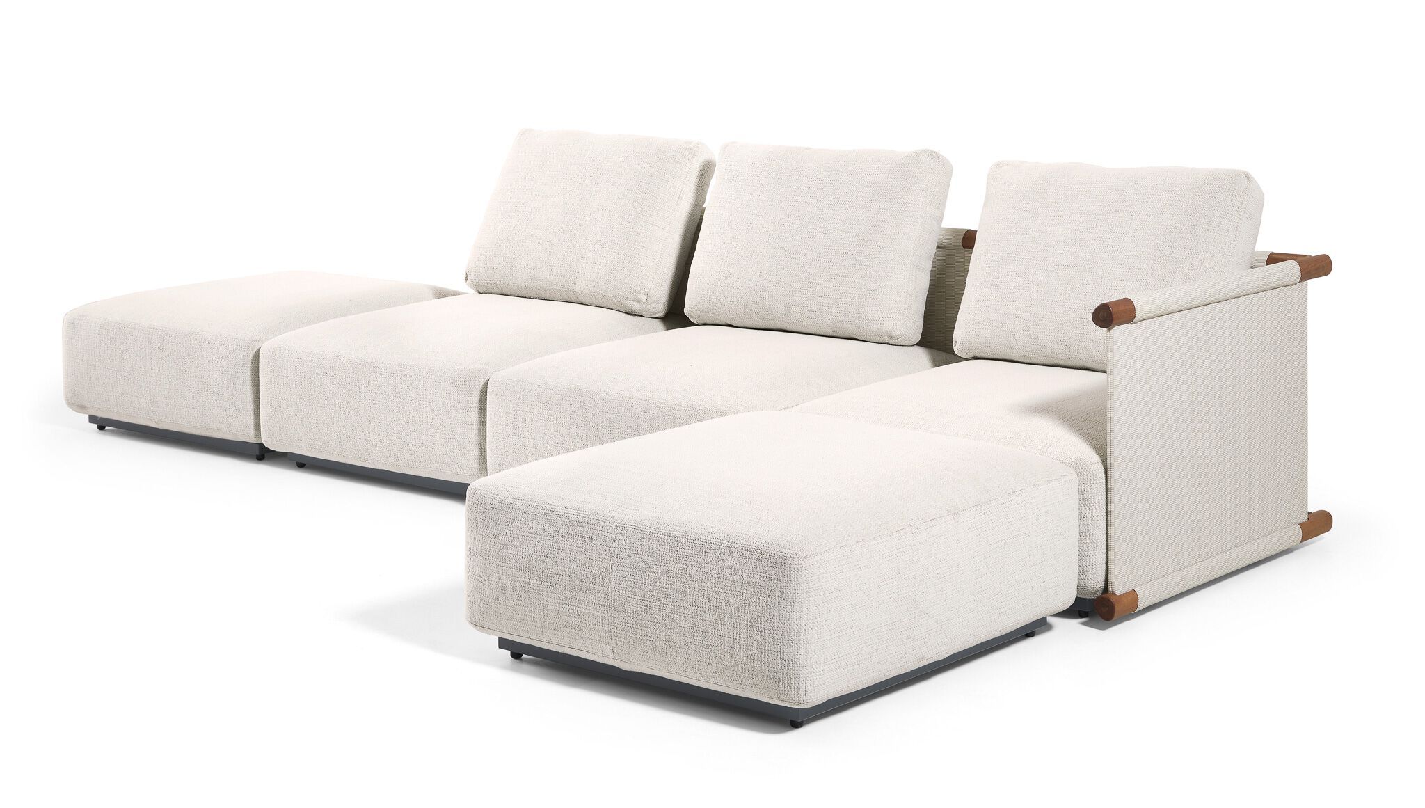 Тканевый модульный садовый диван Gervasoni Gervasoni Outdoor ARCH-00115583 - Вид №16