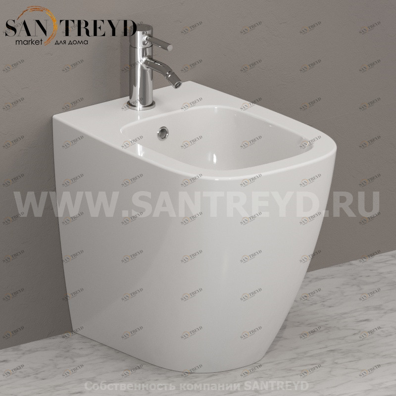 GN010BI Биде напольное GENESIS Ceramica Globo