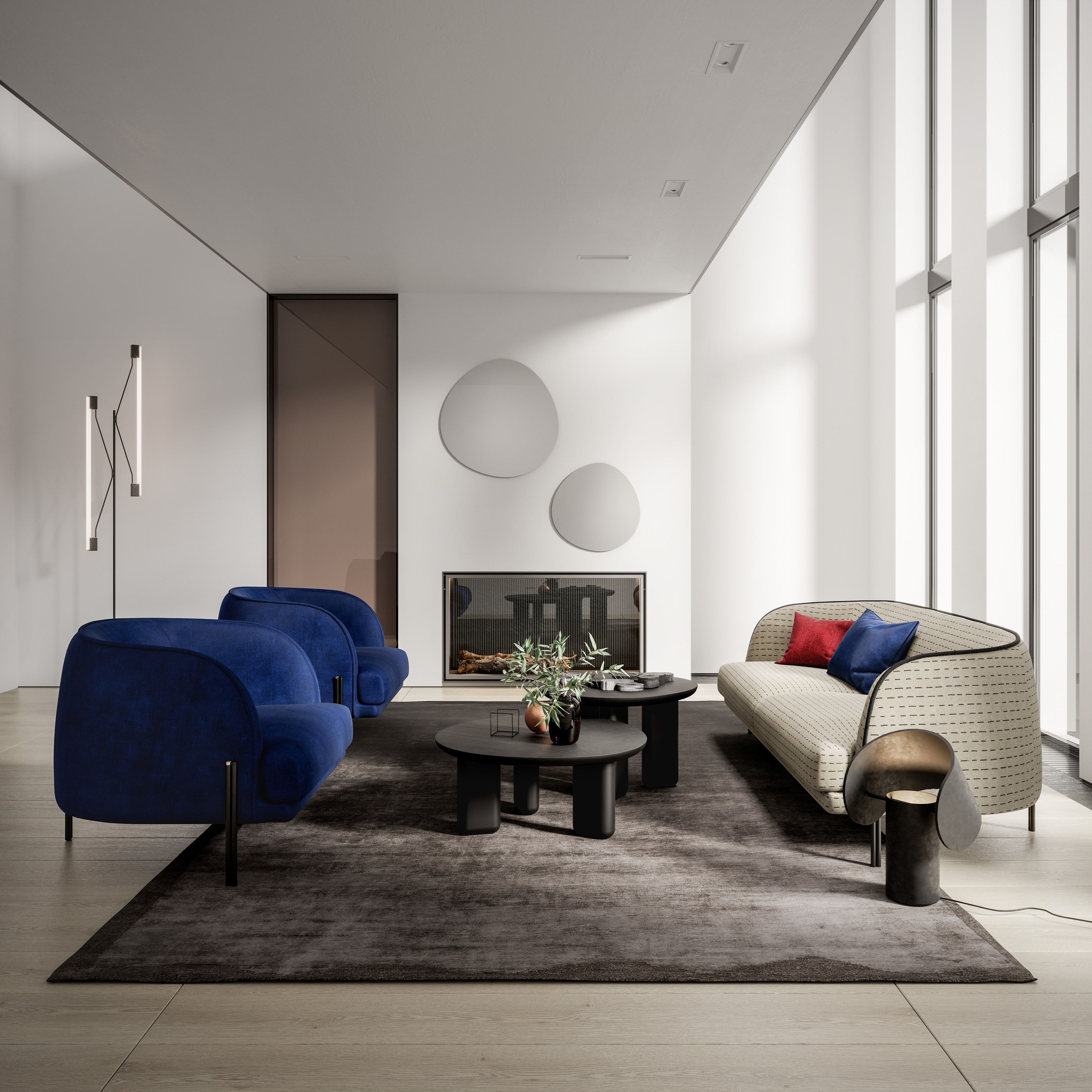 3-местный тканевый диван Liu Jo Living Collection ARCH-00102741 - Вид №6