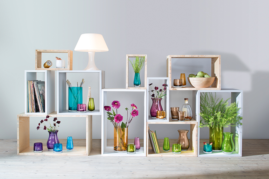 G732-14-414 Ваза flower, 14 см, зеленая LSA International  - Вид №2