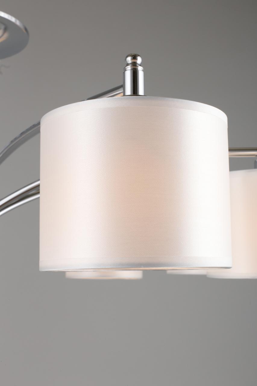 Потолочная люстра Omnilux Alghero OML-64707-09 OMNILUX ДИЗАЙНЕРСКИЕ, ALGHERO 328305 Белый;хром  - Вид №3