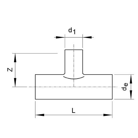 SANIT 223285381200090 Седло-Т-образный 90 °, PE 100, SDR 11, уменьшается  - Вид №1