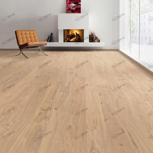 Паркетная доска Haro 4000 Series Top connect Белый Маркант 527326 Дуб Рустик с брашью (Текстурированная) 2200х180 мм 1000900641