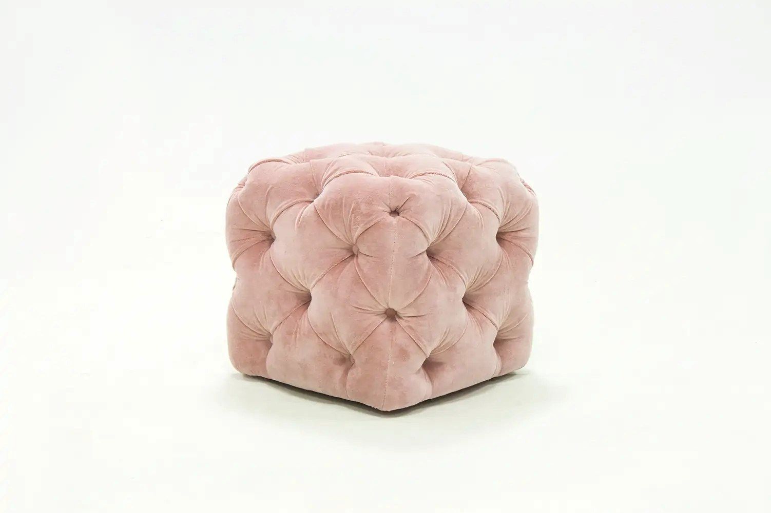 Квадратный пуф из велюра CREARTE COLLECTIONS Capiton Contemporain ARCH-00069367 - Вид №6