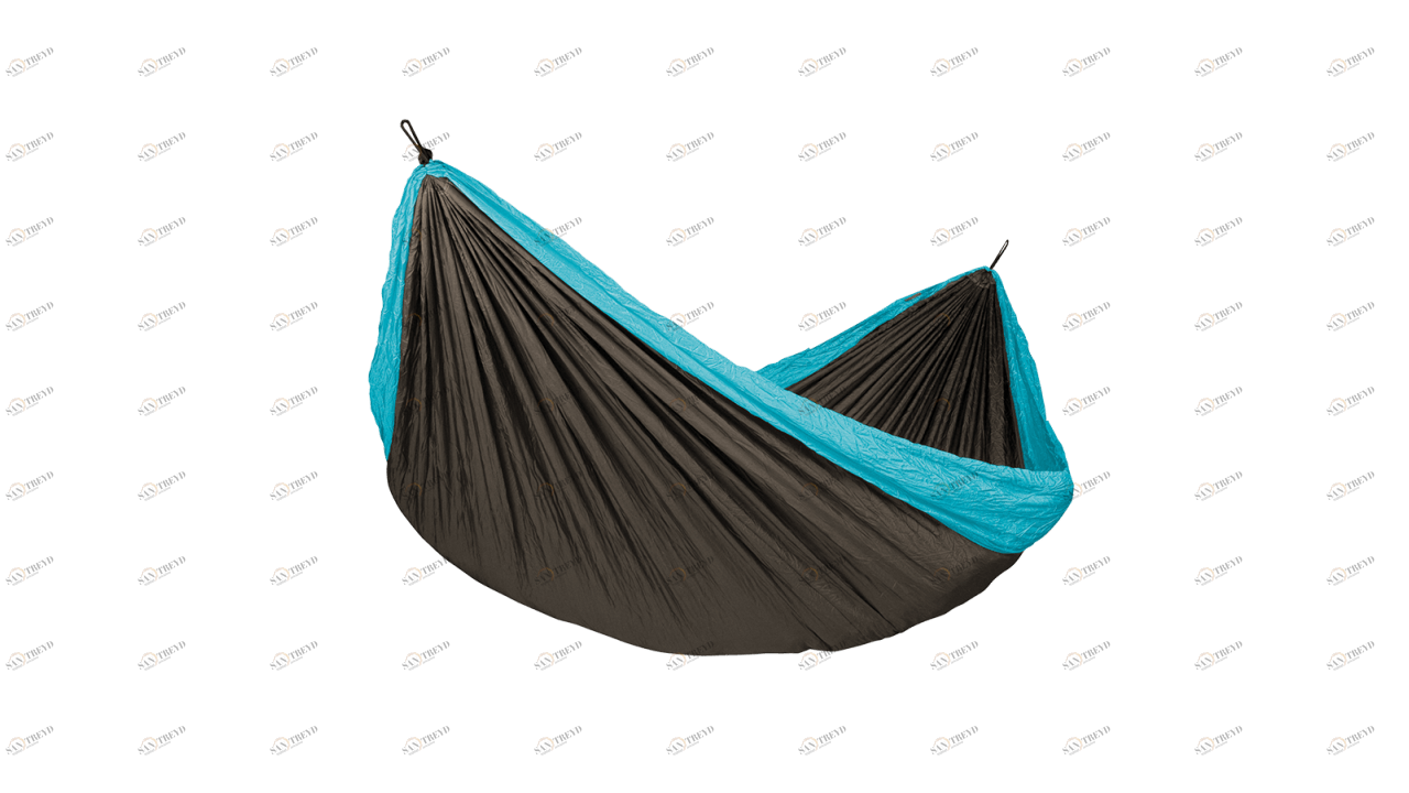Гамак подвесной туристический двухместный голубой Voyager Blue IMPEX  040307 Голубой;черный 