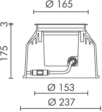 SIMES Напольный светильник ступеньки из литого под давлением алюминия Ring/flat sun-id-1429433 - Вид №12