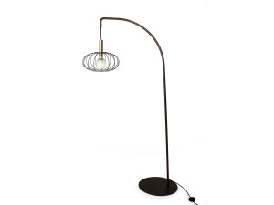 Металлический светодиодный торшер