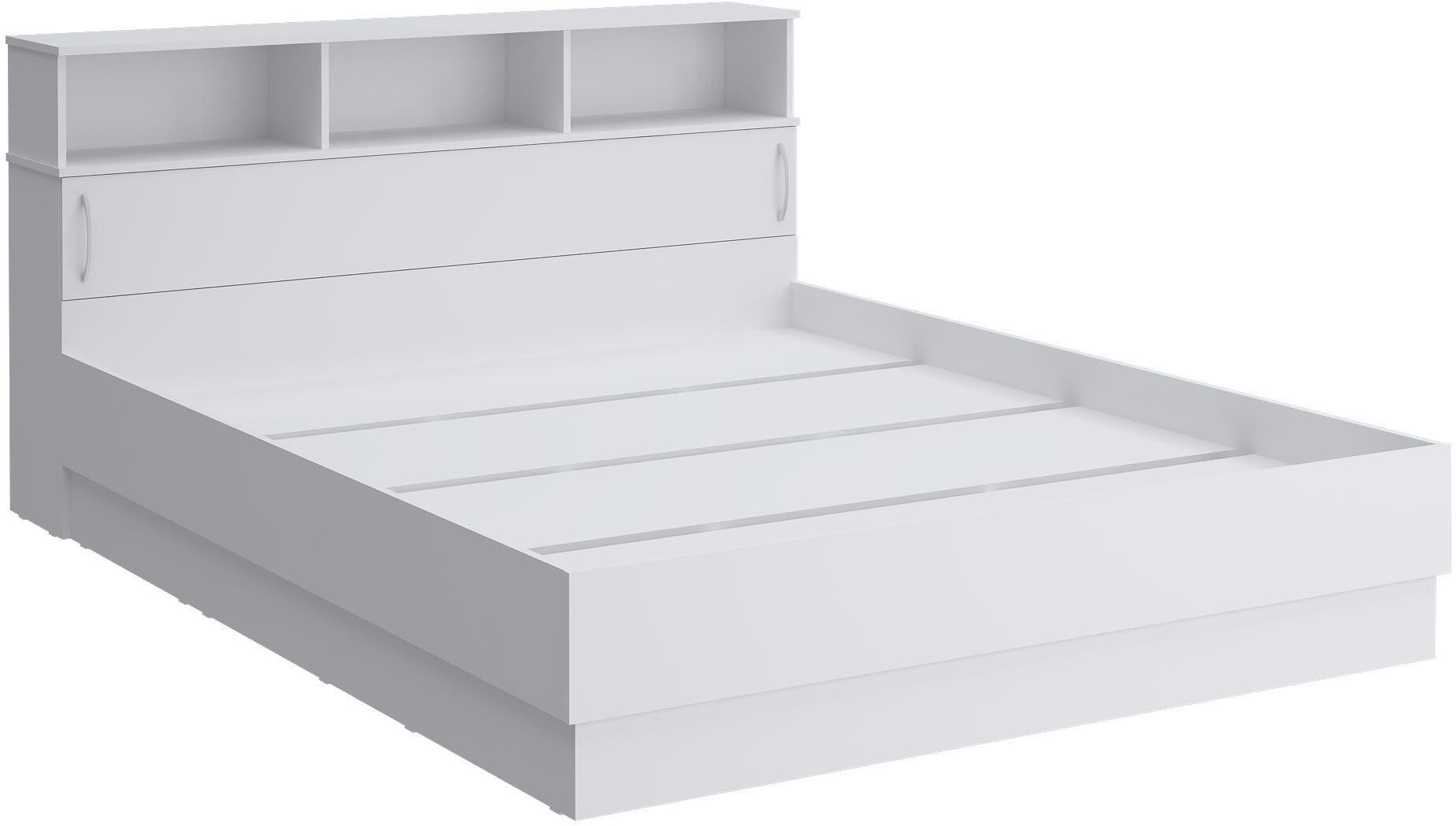 90541491 Кровать Париж 232x165x95.4 см цвет белый STLM-0272727 МЕБЕЛЬНАЯ ФАБРИКА 1+1