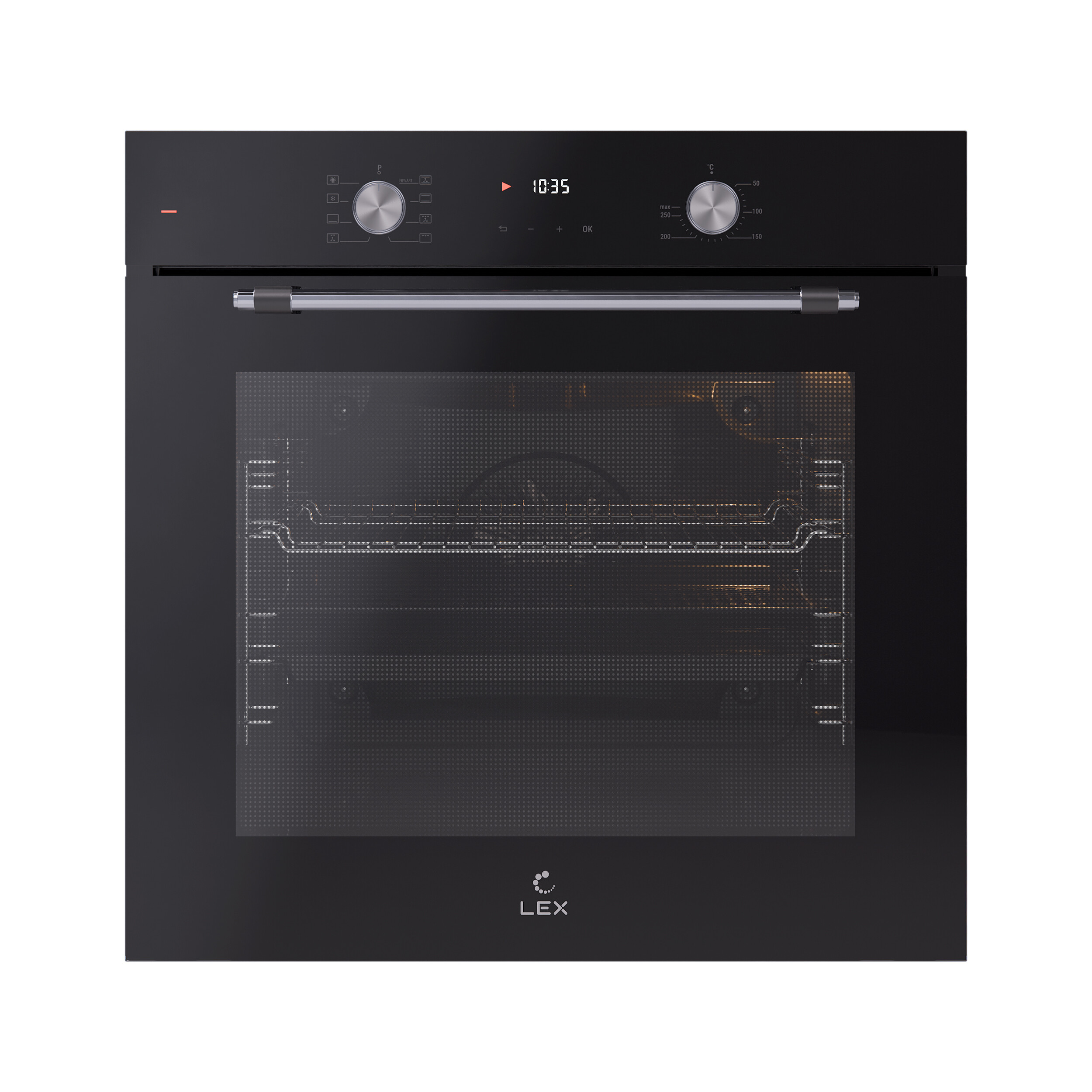 9242205 Электрический духовой шкаф LEX EDP 680 BL MAX черный STDN-0148282