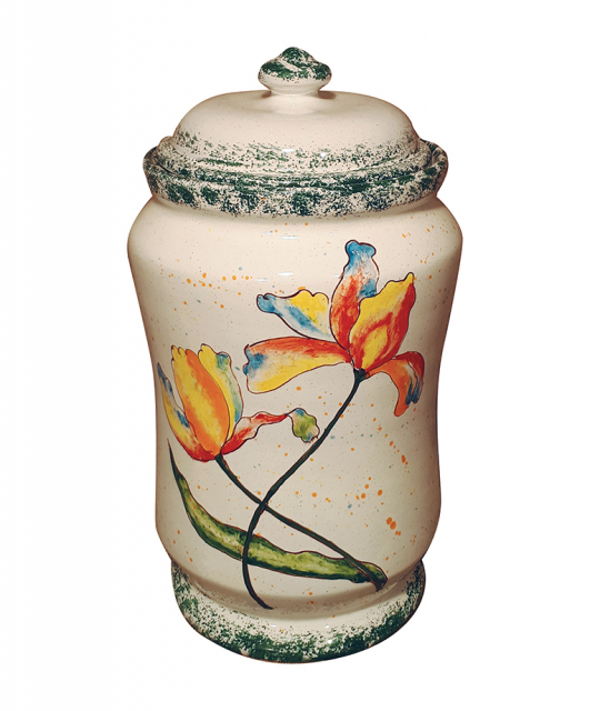 Tifdn98 Tifernoit Тюльпаны в банке Ceramiche